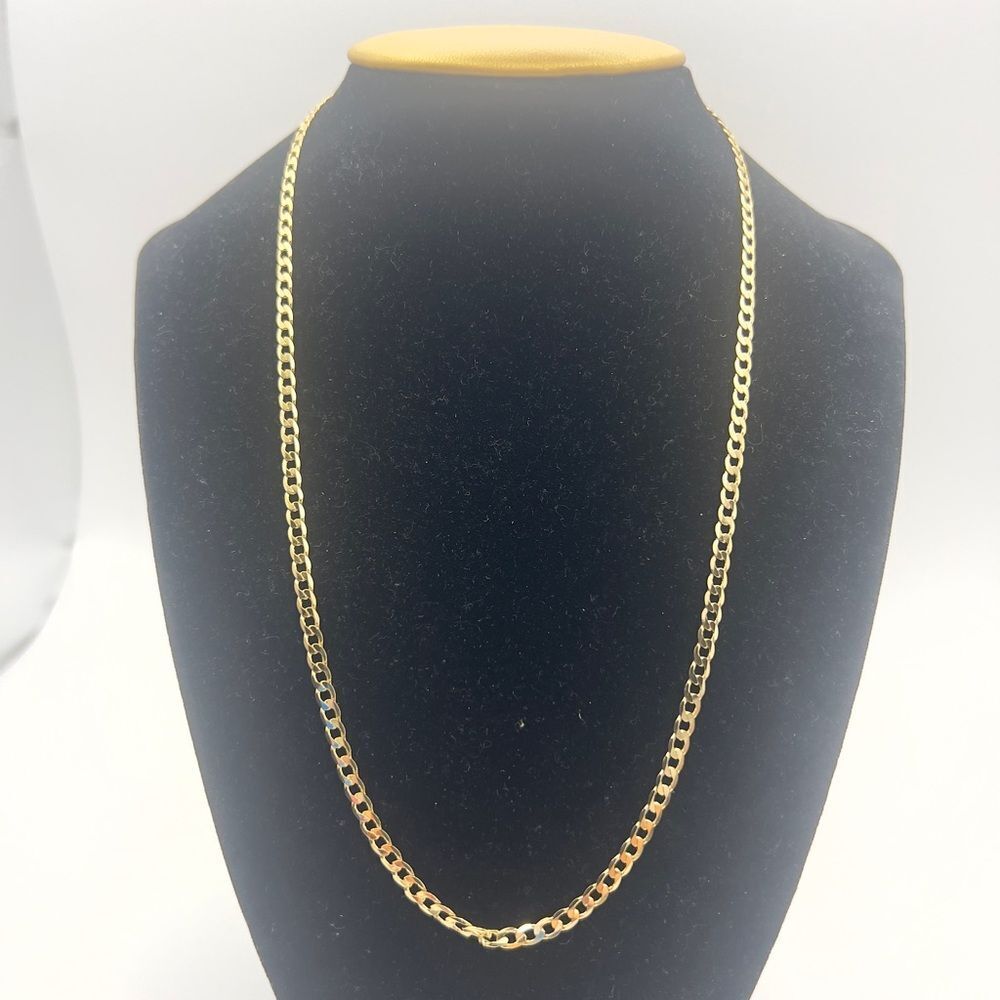 18k gold plated Cuban link chain - Picture 9 of 9